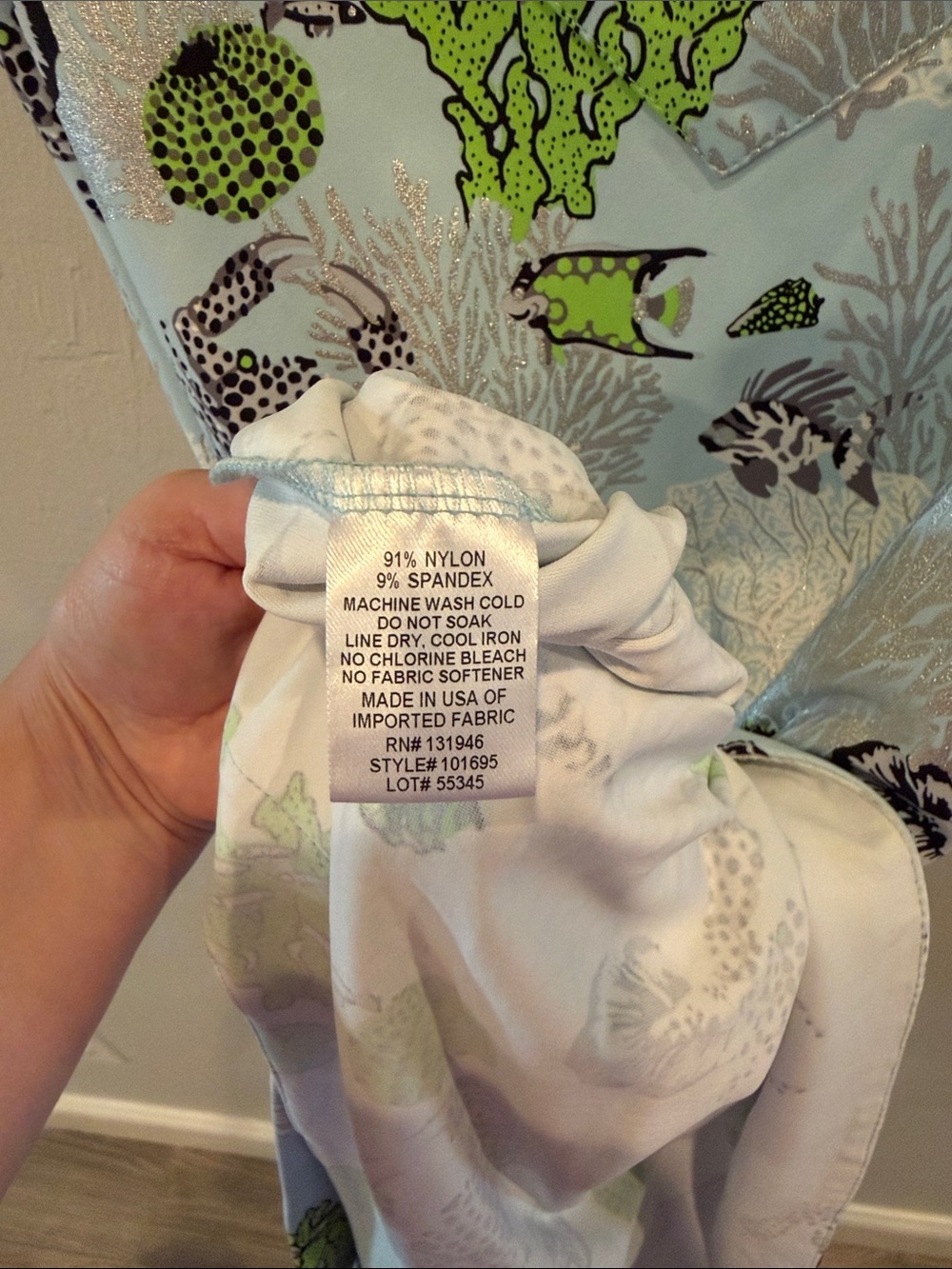 Jude Connally Kristen Maxi Dress L Like New Ocean Reef - Picture 5 of 7